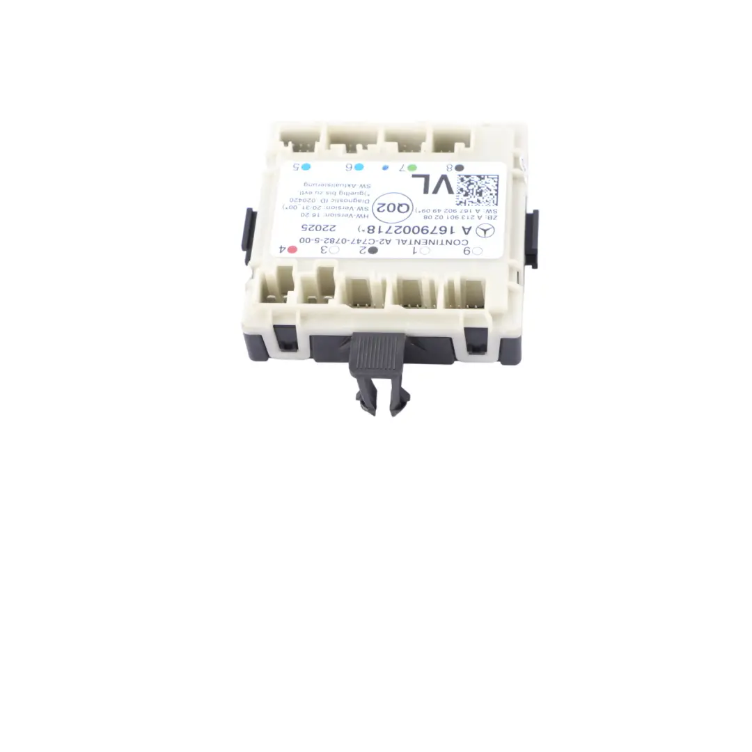 Módulo Puerta Delantera Izquierda Unidad Control para Mercedes W205 W213 con número de pieza A1679002718 Mercedes W205 W213 Módulo Puerta Delantera Izquierda Unidad Control - SKU A1679002718 - Número de pieza A1679002718