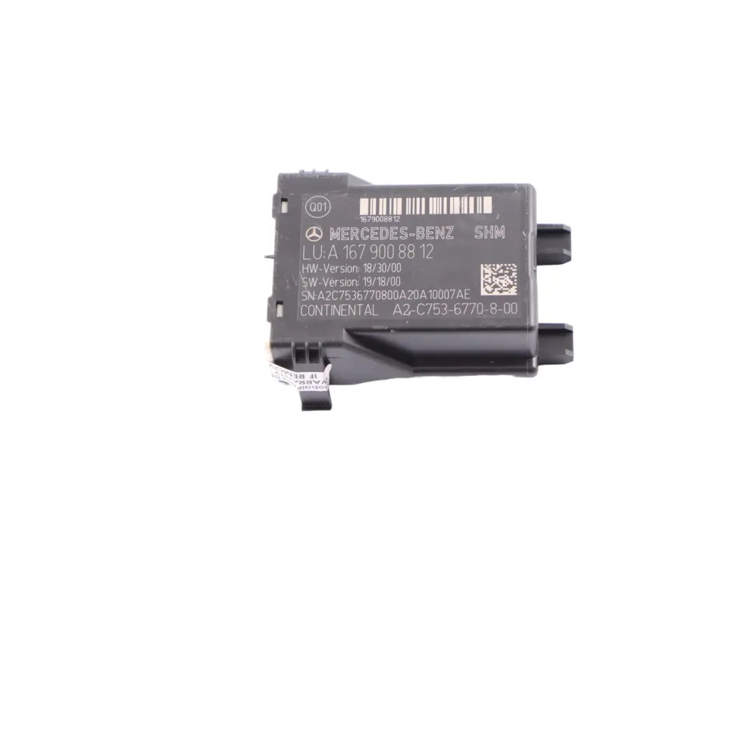 Módulo de asiento Mercedes W167 W177 W247 Unidad de control ECU para con número de pieza A1679008812 Módulo de asiento Mercedes W167 W177 W247 Unidad de control ECU - SKU A1679008812 - Número de pieza A1679008812