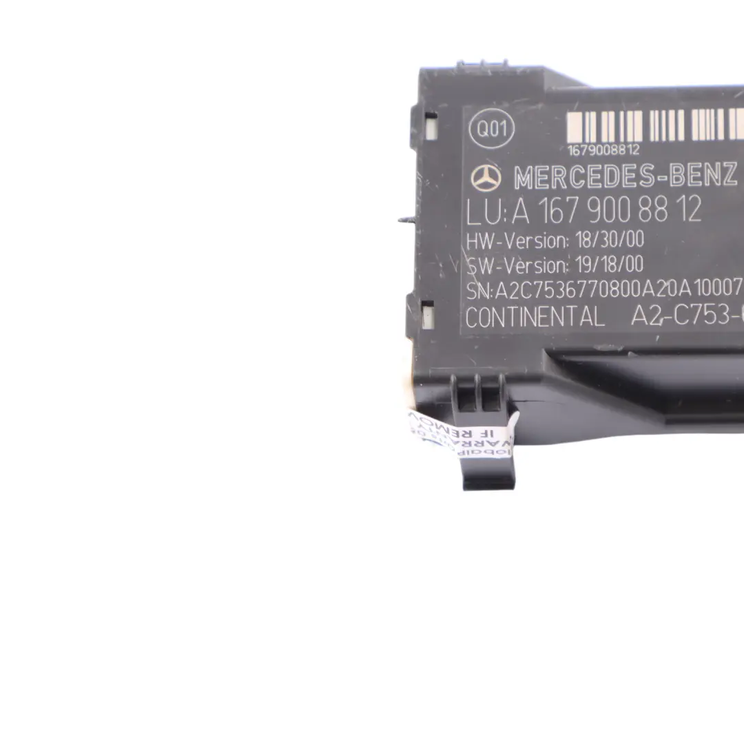 Module Mercedes W167 W177 W247 Control Unit ECU to Seat with Part number A1679008812 Seat Module Mercedes W167 W177 W247 Control Unit ECU - SKU A1679008812 - Part number A1679008812