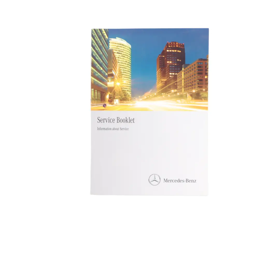 Mercedes W169 Owner's Handbook Service Booklet Slipcase Pouch Case Wallet Set - SKU A1695845283 - Part number A1695845283