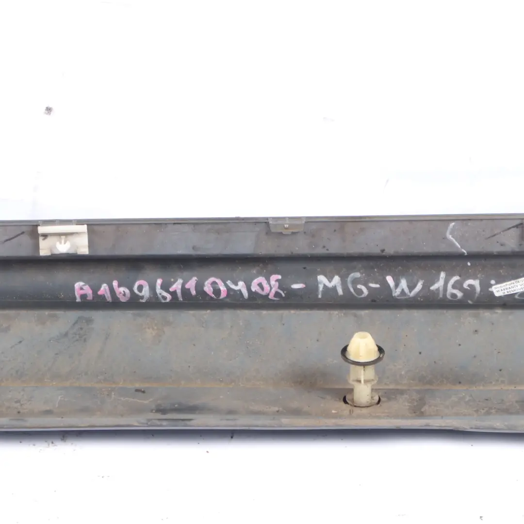 Mercedes W169 Door Sill Side Cover Skirt Right O/S Mountain Grey - 787 - SKU A1696110408-MG - Part number A1696110408