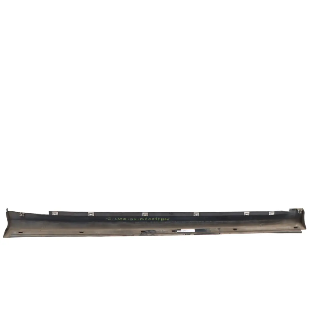 Door Sill Side Cover Skirt Left N/S Kosmos Black - 191 to Mercedes W245 with Part number A1696111508 Mercedes W245 Door Sill Side Cover Skirt Left N/S Kosmos Black - 191 - SKU A1696111508-KB - Part number A1696111508