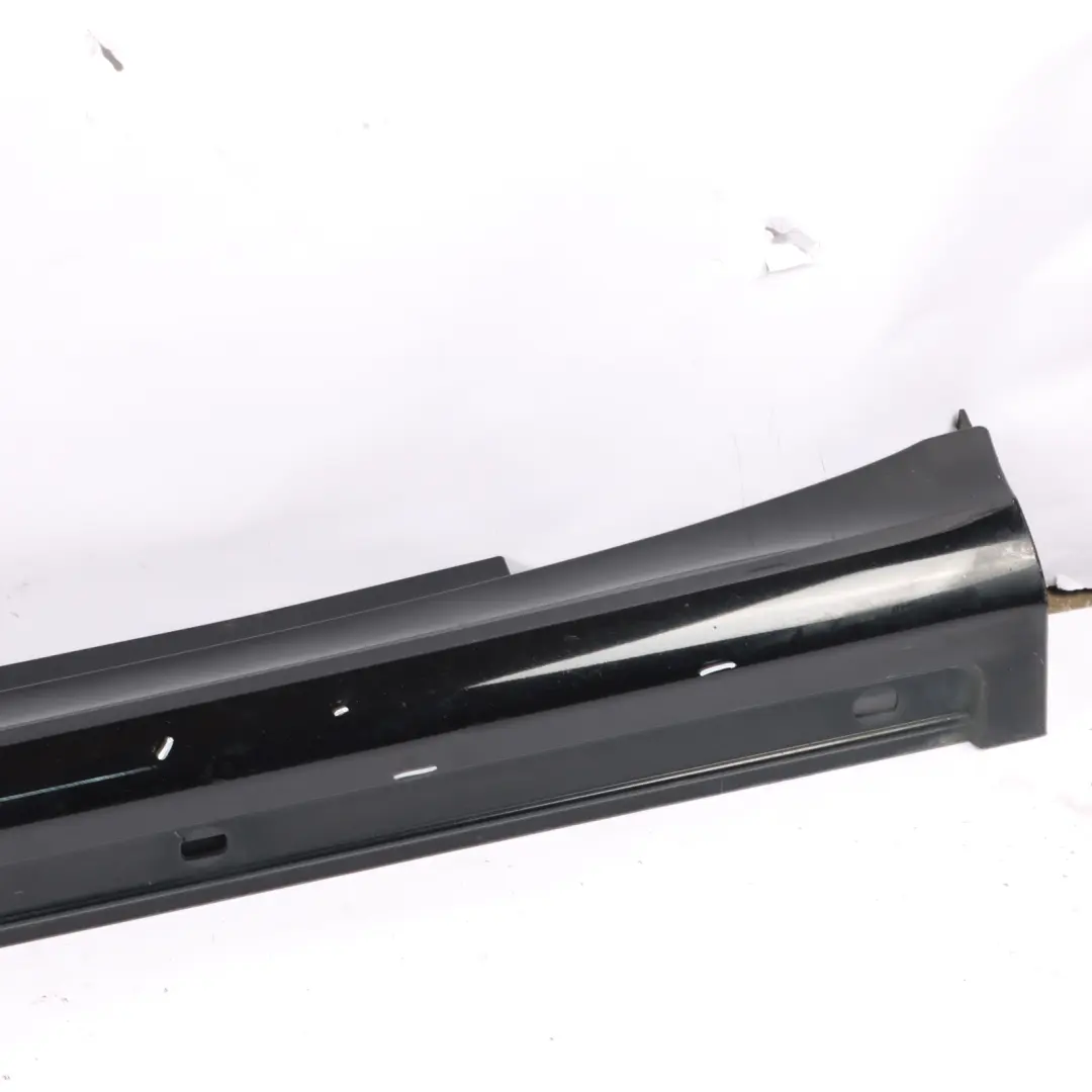 Door Sill Side Cover Skirt Left N/S Kosmos Black - 191 to Mercedes W245 with Part number A1696111508 Mercedes W245 Door Sill Side Cover Skirt Left N/S Kosmos Black - 191 - SKU A1696111508-KB - Part number A1696111508