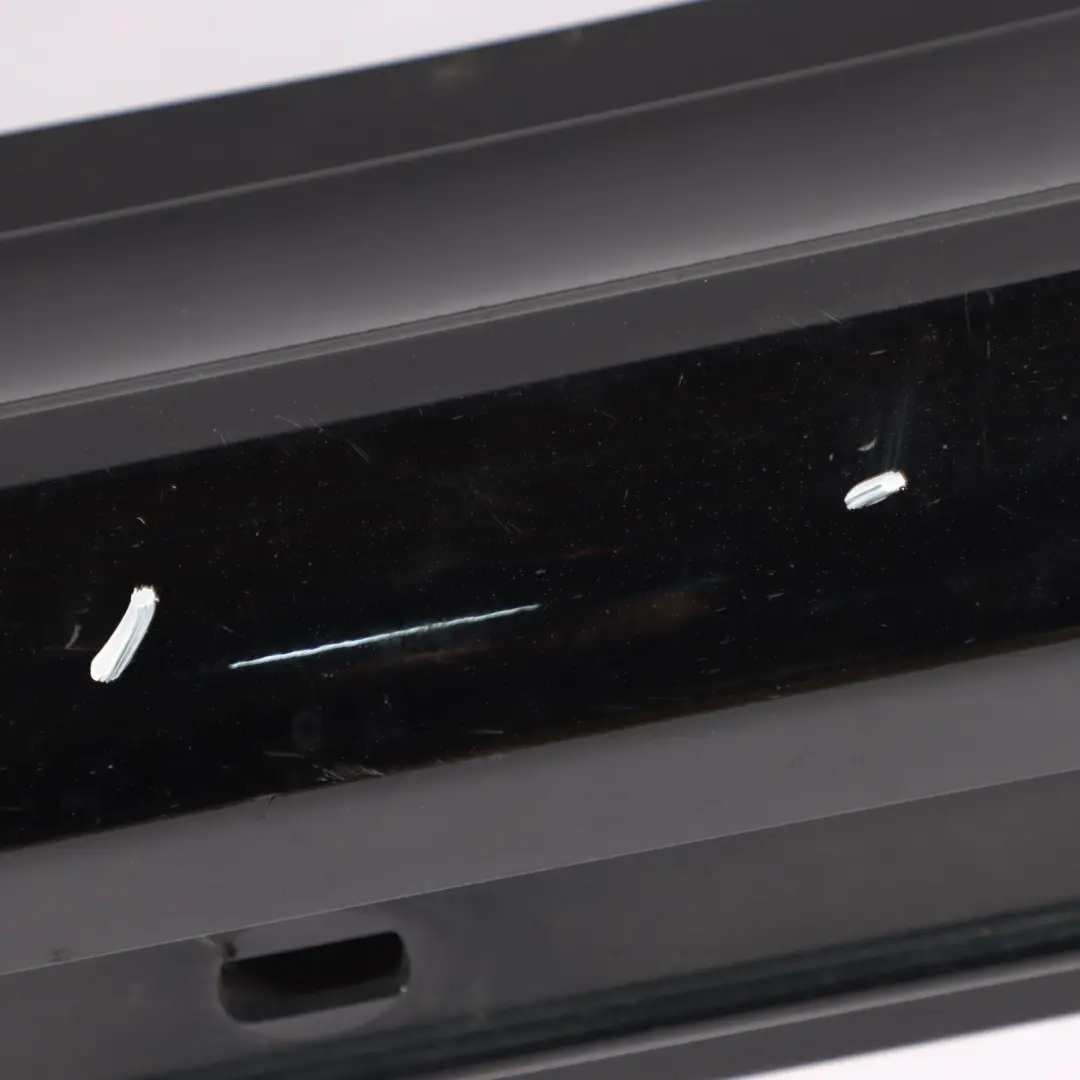 Door Sill Side Cover Skirt Left N/S Kosmos Black - 191 to Mercedes W245 with Part number A1696111508 Mercedes W245 Door Sill Side Cover Skirt Left N/S Kosmos Black - 191 - SKU A1696111508-KB - Part number A1696111508