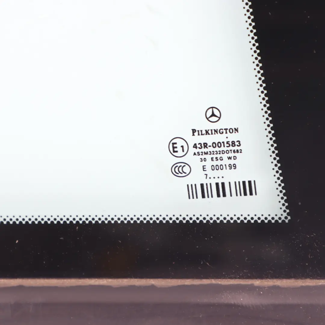 A160 Coupe 3door Side Window Rear Right O/S AS2 to Mercedes W169 with Part number A1696702812 Mercedes W169 A160 Coupe 3door Side Window Rear Right O/S AS2 - SKU A1696702812 - Part number A1696702812