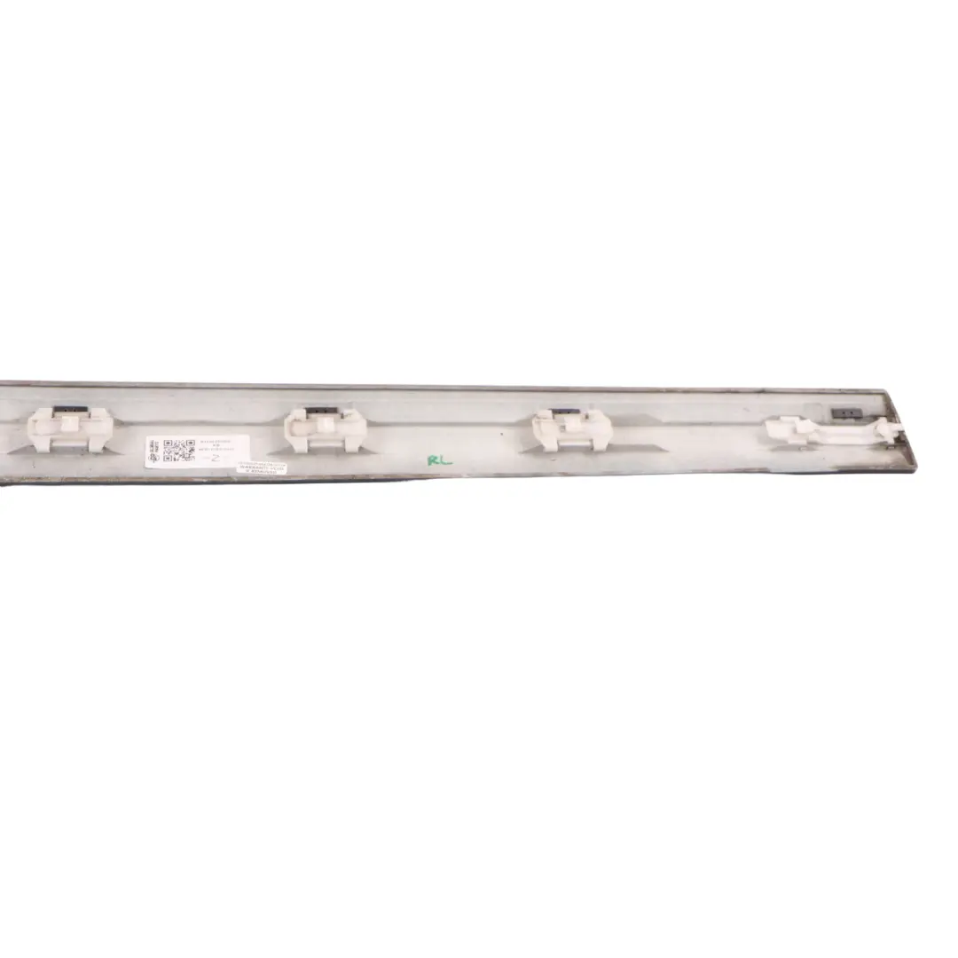Mercedes W245 Striscia rivestimento porta posteriore sinistra Nero - SKU A1696903562-KB - Numero di parte A1696903562