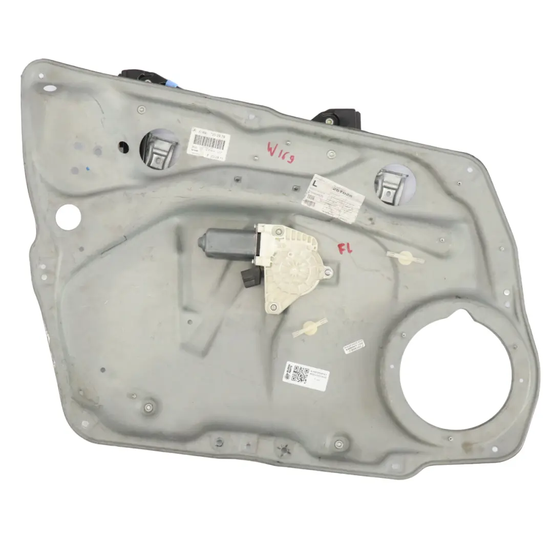 Support Carte Porte Avant Gauche Lève-Vitre Electrique Régulateur pour Mercedes W169 à propos du numéro de pièce A1697200979 Mercedes W169 Support Carte Porte Avant Gauche Lève-Vitre Electrique Régulateur - SKU A1697200979-1 - Numéro de pièce A1697200979