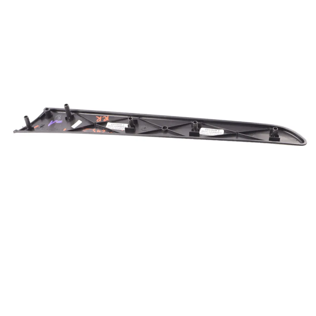 Right O/S Door Card Trim Strip Aluminium to Mercedes W245 Rear with Part number A1697370682 Mercedes W245 Rear Right O/S Door Card Trim Strip Aluminium - SKU A1697370682-1 - Part number A1697370682