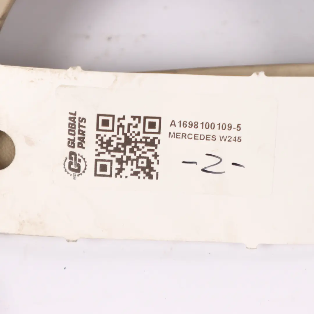Roller Blind Parcel Storage Shelf Beige to Mercedes W245 Rear with Part number A1698100109 Mercedes W245 Rear Roller Blind Parcel Storage Shelf Beige - SKU A1698100109-5 - Part number A1698100109