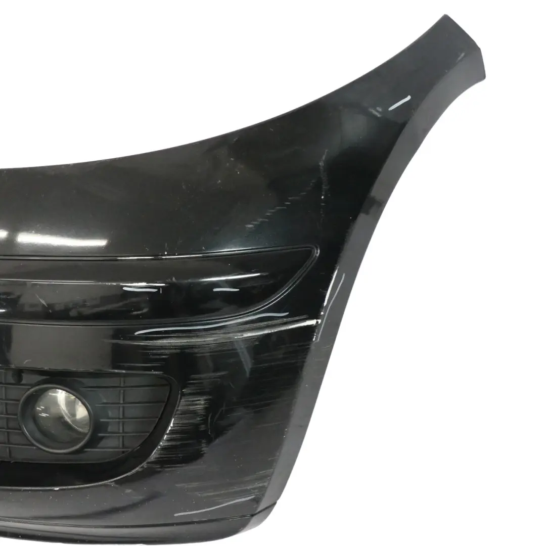 Front Bumper Parktronic Trim Panel Tropical Black Metallic - 160 to Mercedes W169 with Part number A1698800140 Mercedes W169 Front Bumper Parktronic Trim Panel Tropical Black Metallic - 160 - SKU A1698800140-TBL - Part number A1698800140