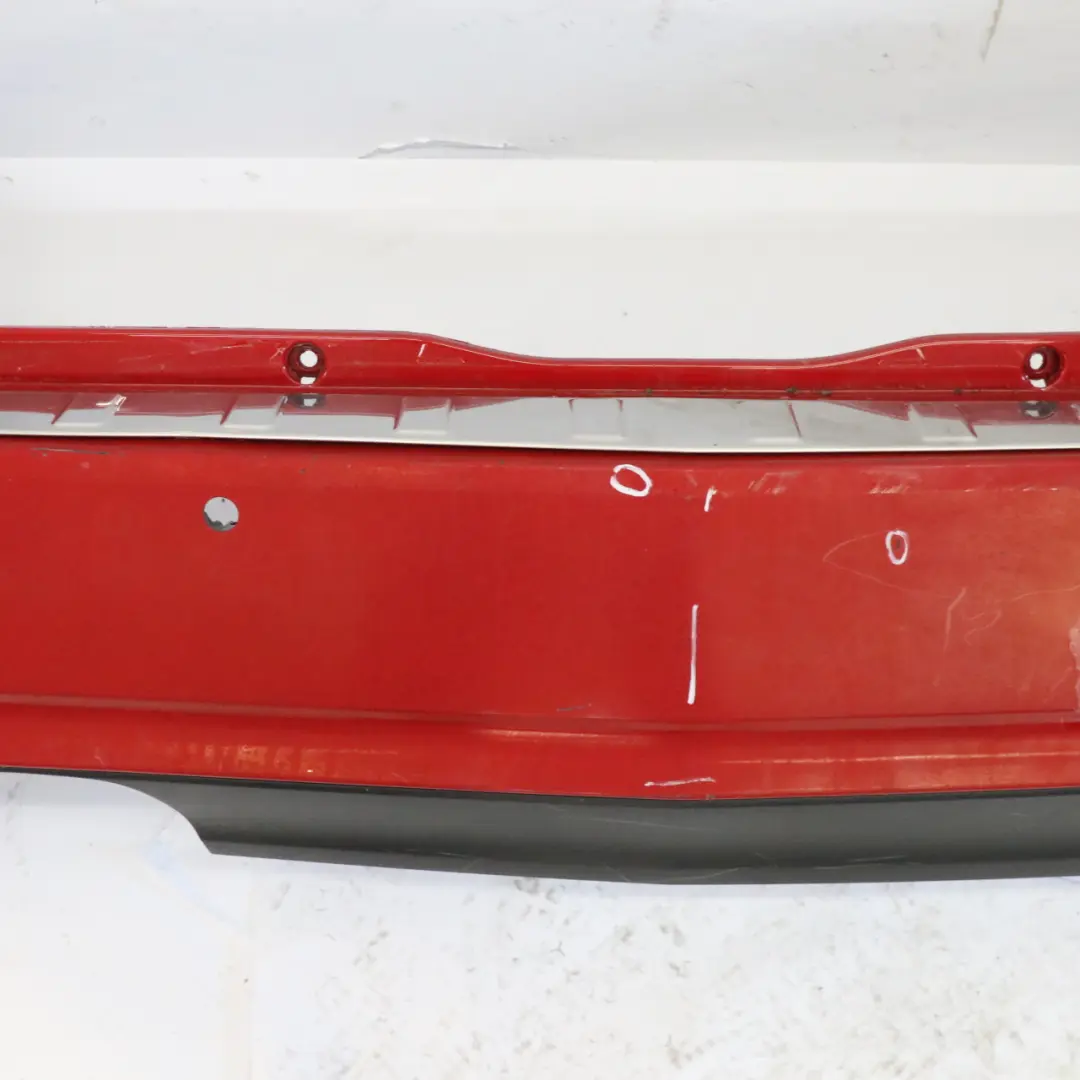 Bumper Mercedes W245 Sport Package Trim Panel Jupiter Red - 589 to Rear with Part number A1698851138 Rear Bumper Mercedes W245 Sport Package Trim Panel Jupiter Red - 589 - SKU A1698851138-JUR - Part number A1698851138