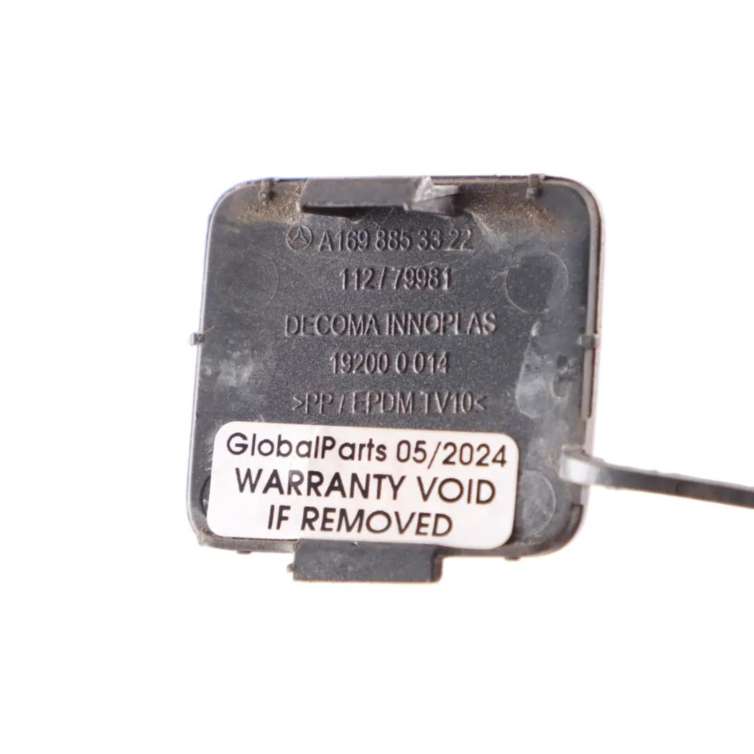 Paraurti Posteriore Copri Occhiello Traino Grigio 787 per Mercedes W169 con numero di parte A1698853322 Mercedes W169 Paraurti Posteriore Copri Occhiello Traino Grigio 787 - SKU A1698853322-MG - Numero di parte A1698853322