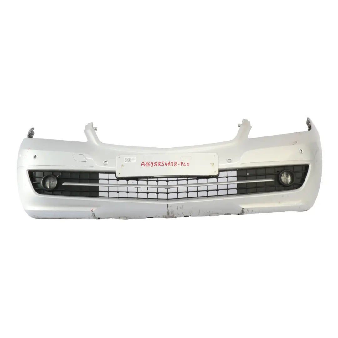 Zderzak Przedni Polar Silver Srebrny Metalik - 761 do Mercedes W169 o numerze A1698854138 Mercedes W169 Zderzak Przedni Polar Silver Srebrny Metalik - 761 - SKU A1698854138-PLS - Numer Części A1698854138