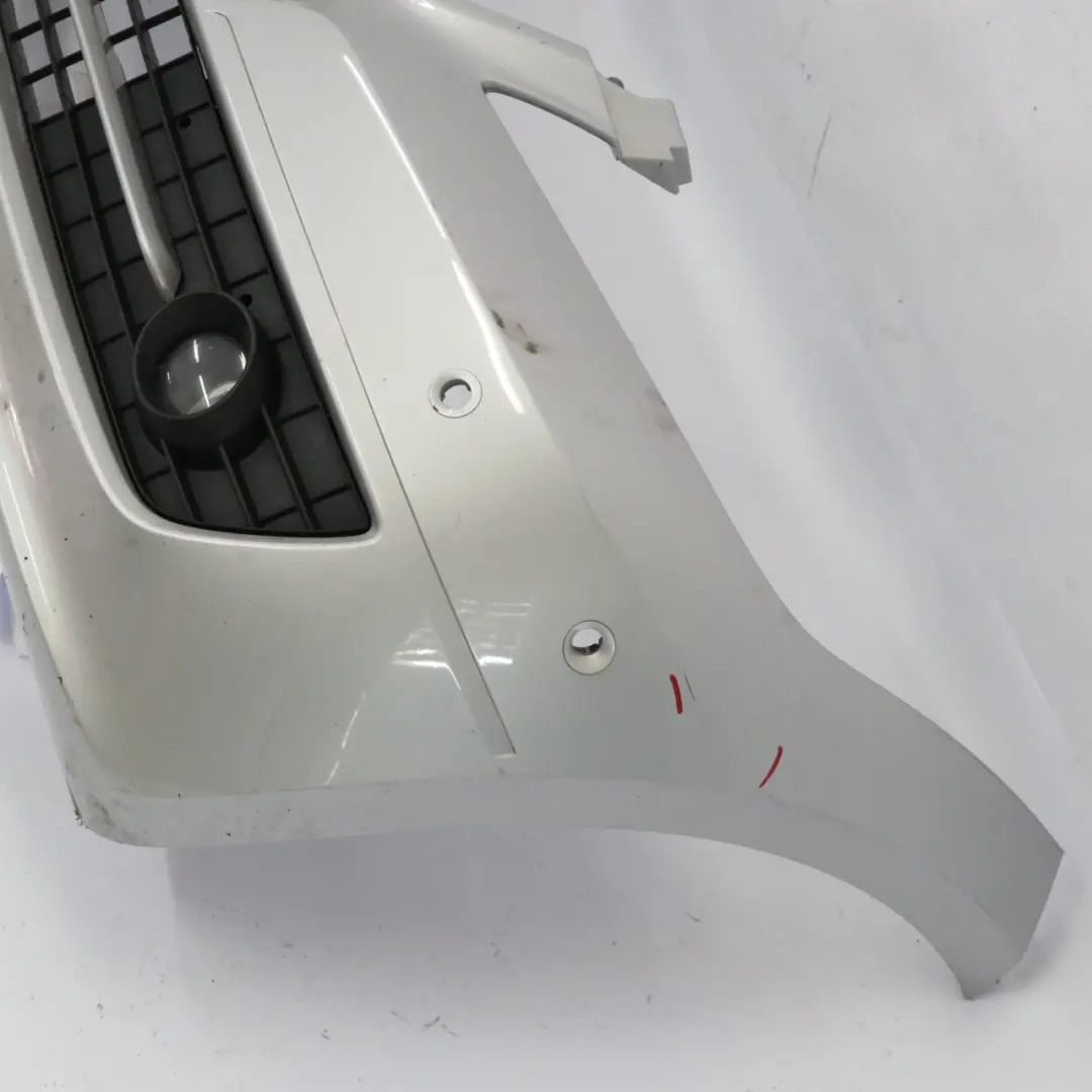 Front Bumper Parktronic Trim Panel Polar Silver Metallic - 761 to Mercedes W169 with Part number A1698854138 Mercedes W169 Front Bumper Parktronic Trim Panel Polar Silver Metallic - 761 - SKU A1698854138-PLS - Part number A1698854138