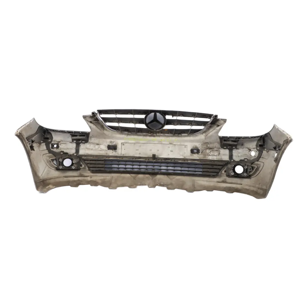 Mercedes W245 Bumper Front Trim Covering Panel Kosmos Cosmic Black Metallic 191 - SKU A1698859625-KB - Part number A1698859625
