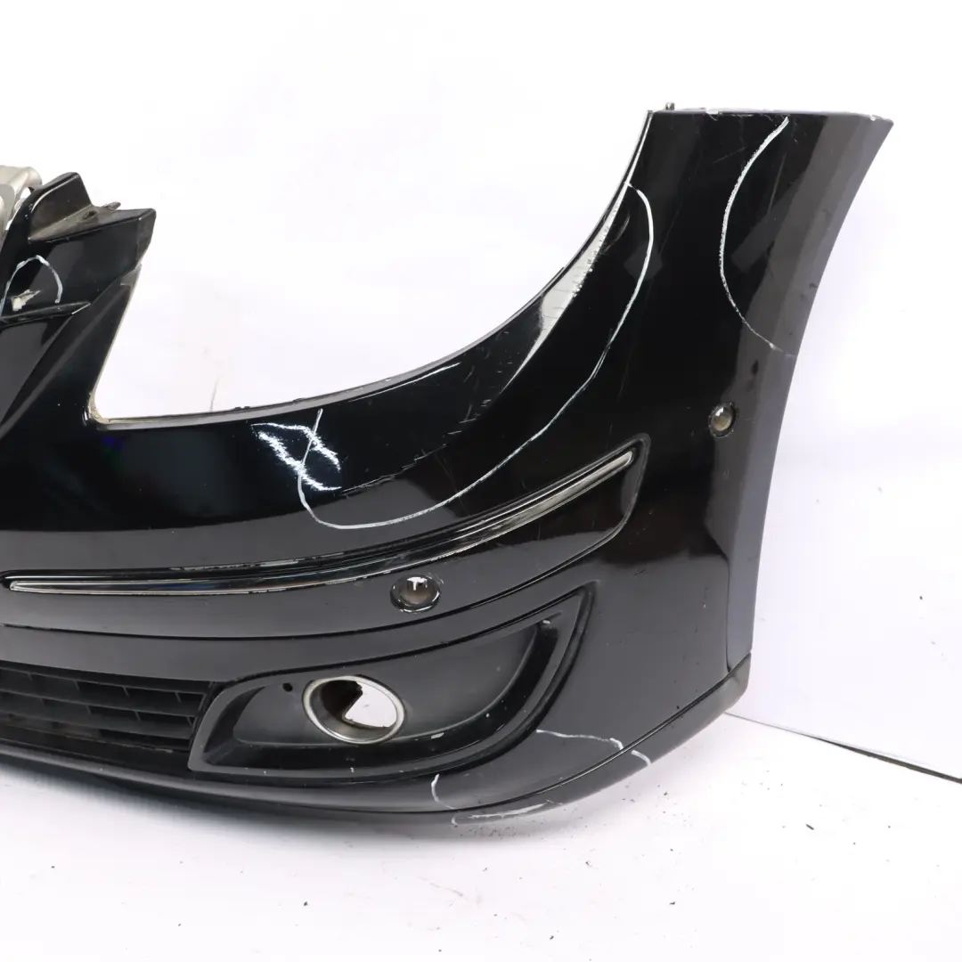 Mercedes W245 Bumper Front Trim Covering Panel Kosmos Cosmic Black Metallic 191 - SKU A1698859625-KB - Part number A1698859625