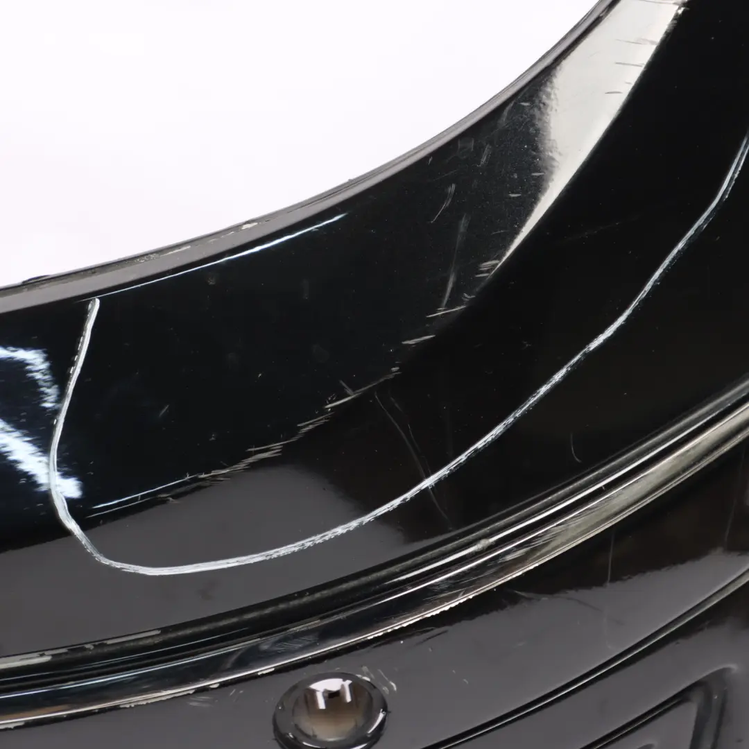 Mercedes W245 Bumper Front Trim Covering Panel Kosmos Cosmic Black Metallic 191 - SKU A1698859625-KB - Part number A1698859625