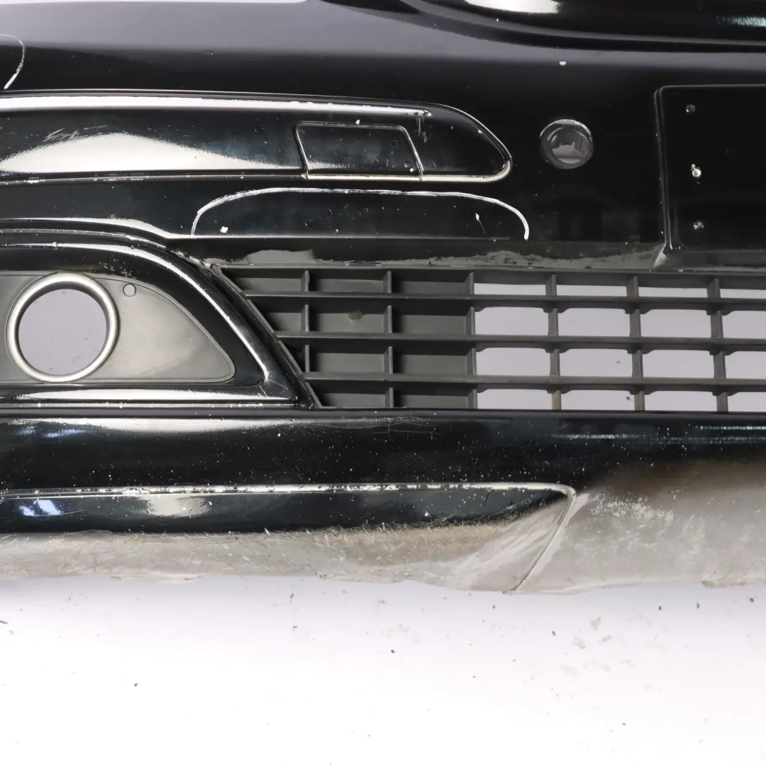 Bumper Front Trim Covering Panel Kosmos Cosmic Black Metallic 191 to Mercedes W245 with Part number A1698859625 Mercedes W245 Bumper Front Trim Covering Panel Kosmos Cosmic Black Metallic 191 - SKU A1698859625-KB - Part number A1698859625