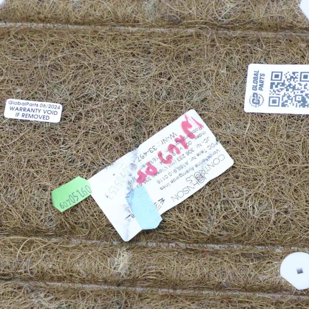 Dossier de siège avant Mercedes W169 W245 gauche Cuir Nappa Semi-Aniline Noir pour à propos du numéro de pièce A1699103747 Dossier de siège avant Mercedes W169 W245 gauche Cuir Nappa Semi-Aniline Noir - SKU A1699103747-3 - Numéro de pièce A1699103747