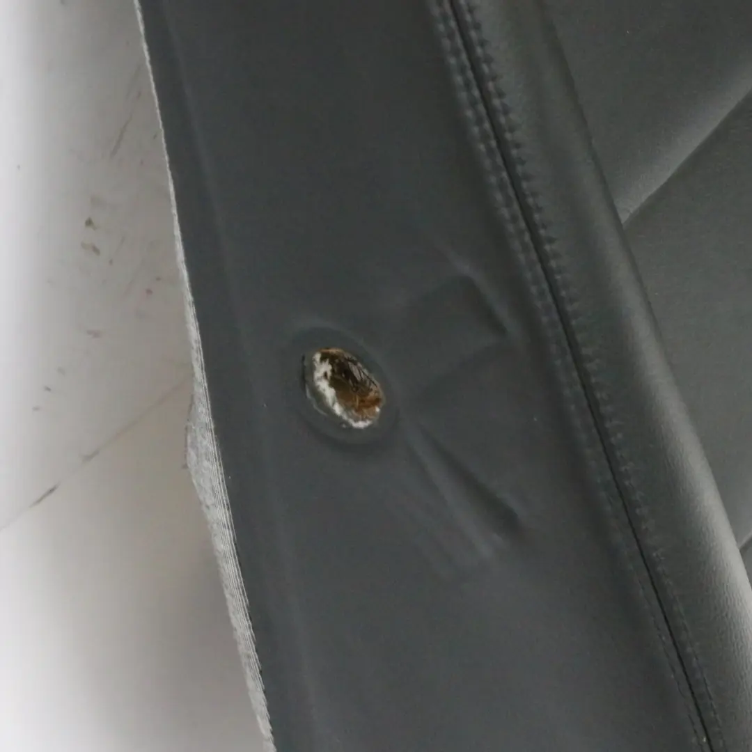  Dossier de siège avant Mercedes W169 W245 gauche Cuir Nappa Semi-Aniline Noir - SKU A1699103747-3 - Numéro de pièce A1699103747