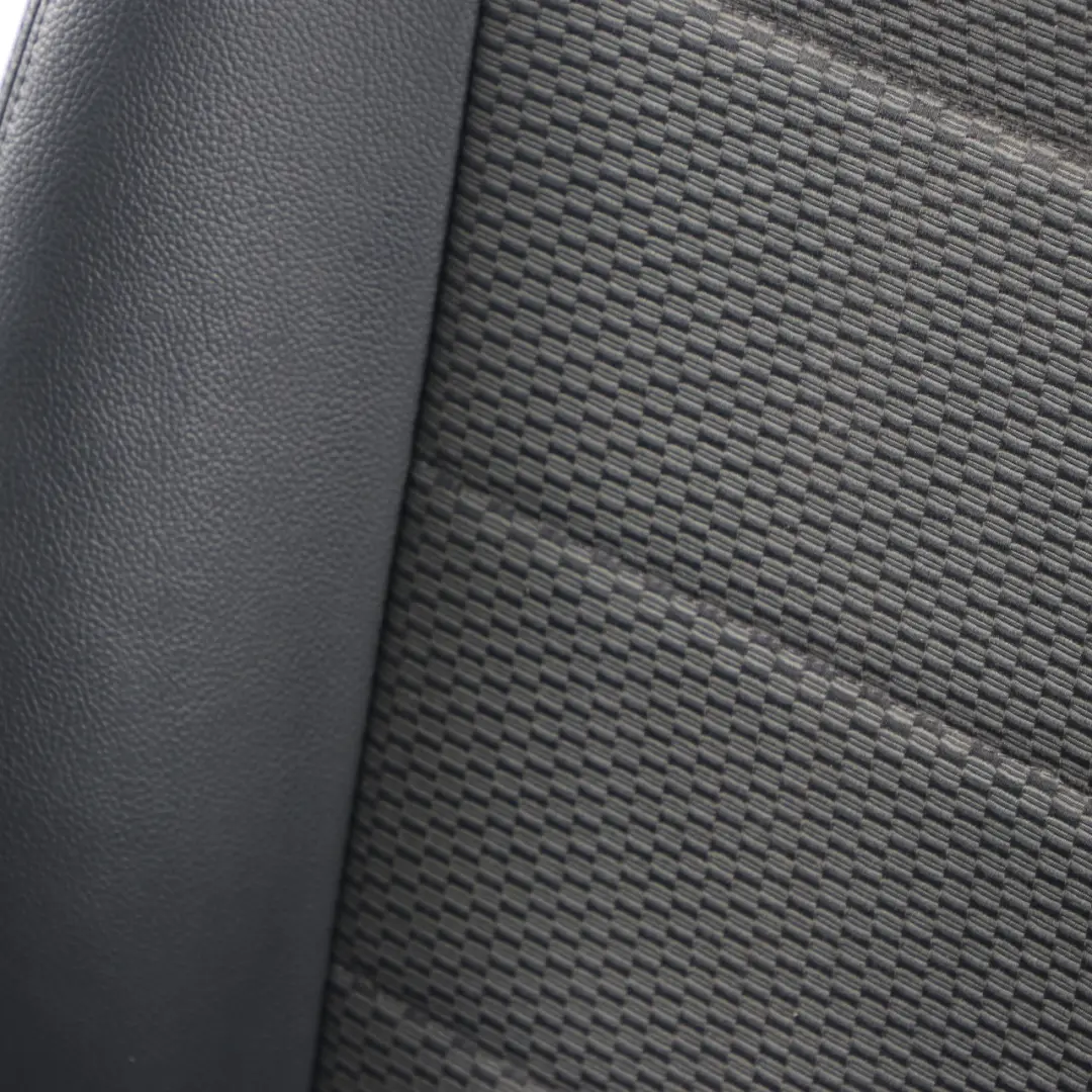 Mercedes W169 W245 Asiento Delantero Derecho Tela Asiento Cuero Negro Antracita - SKU A1699107047-2 - Número de pieza A1699107047