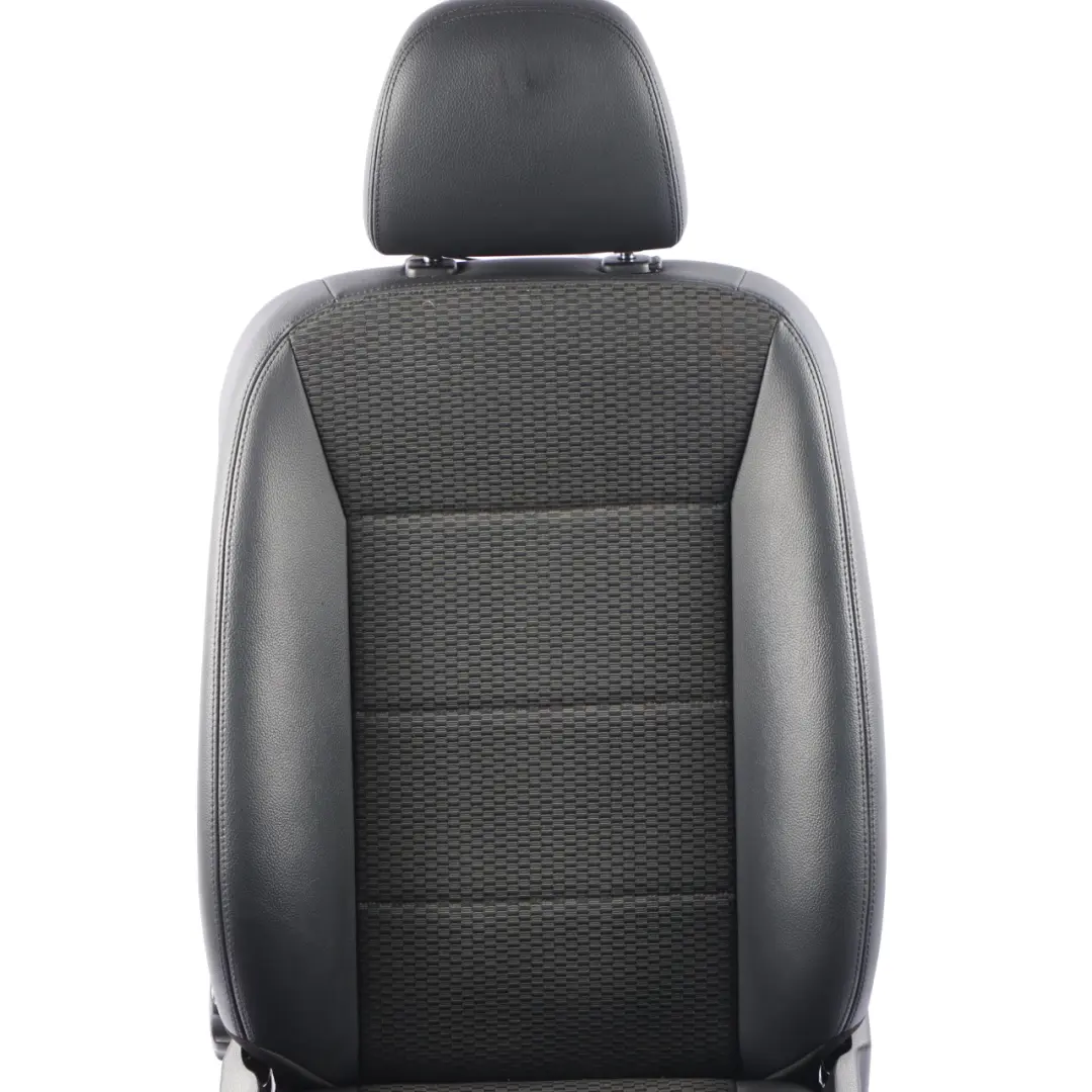 Mercedes W169 W245 Vordersitz Rechts Stoff Ledersitz Schwarz Anthrazit - SKU A1699107047-2 - Teilenummer A1699107047
