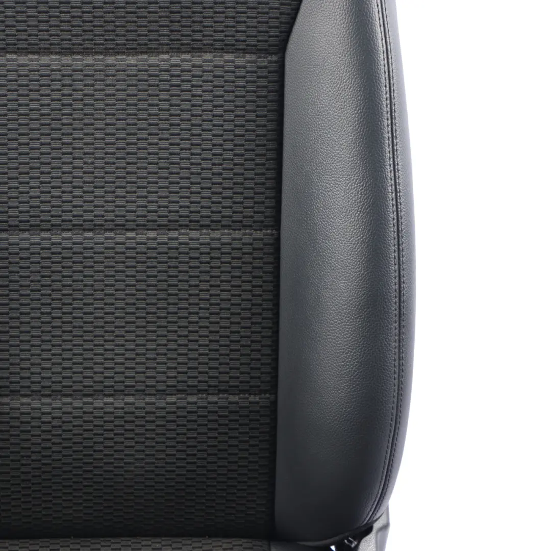 Mercedes W169 W245 Sedile anteriore destro in pelle e tessuto Nero Antracite - SKU A1699107047-2 - Numero di parte A1699107047