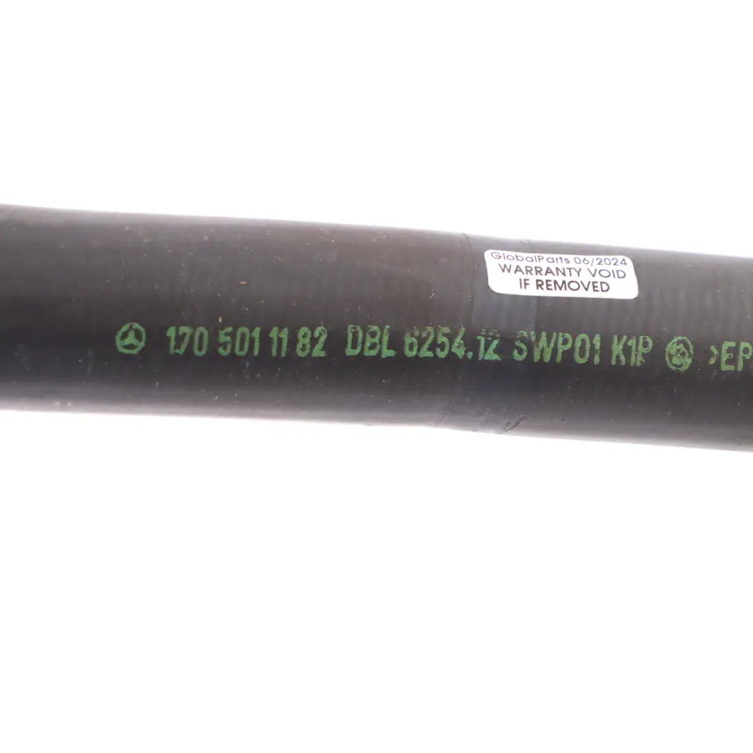M111 Coolant Hose Radiator Engine Water Cooling Line to Mercedes R170 with Part number A1705011182 Mercedes R170 M111 Coolant Hose Radiator Engine Water Cooling Line - SKU A1705011182 - Part number A1705011182