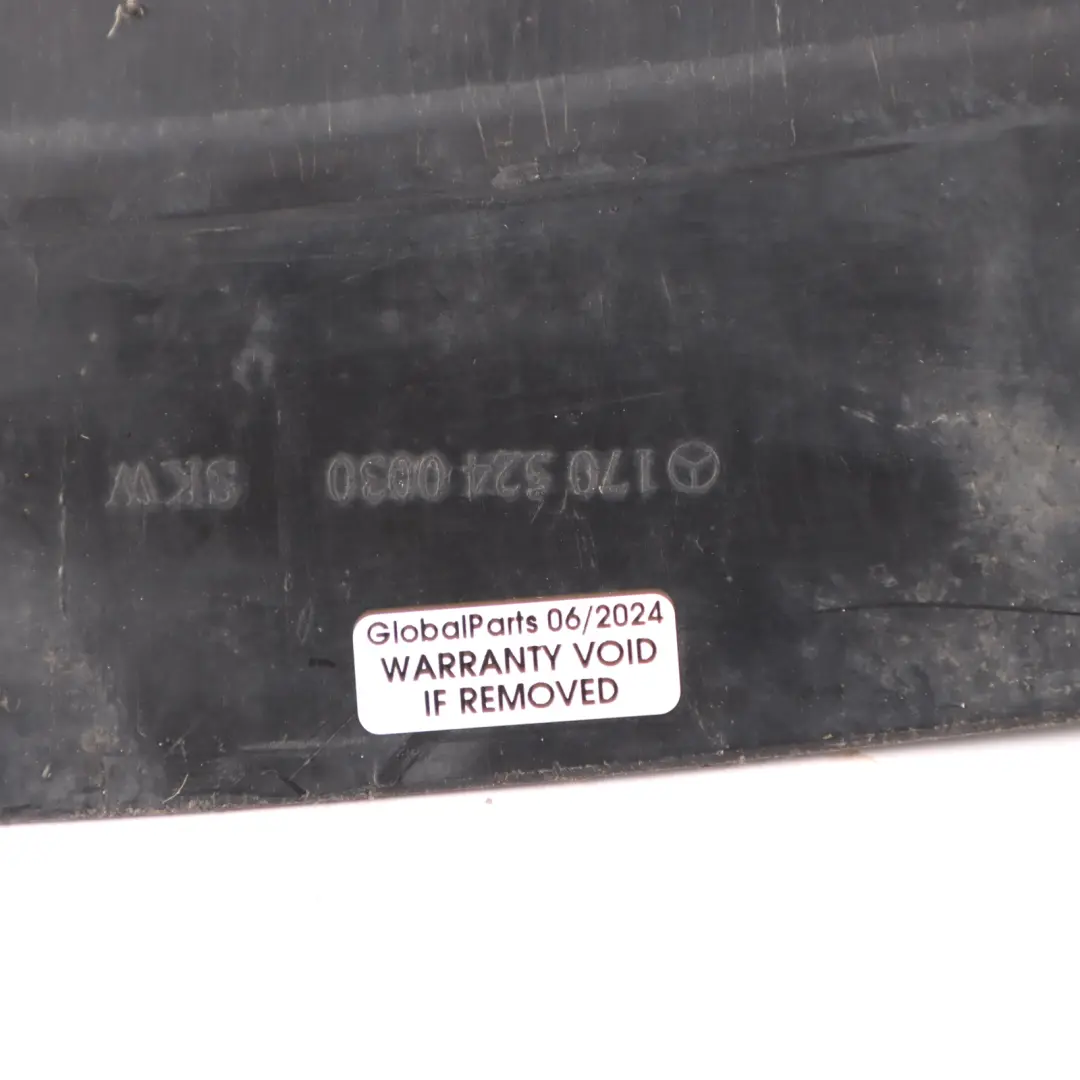 Mercedes SLK R170 Panel De Apantallamiento Compartimento Motor - SKU A1705240030 - Número de pieza A1705240030