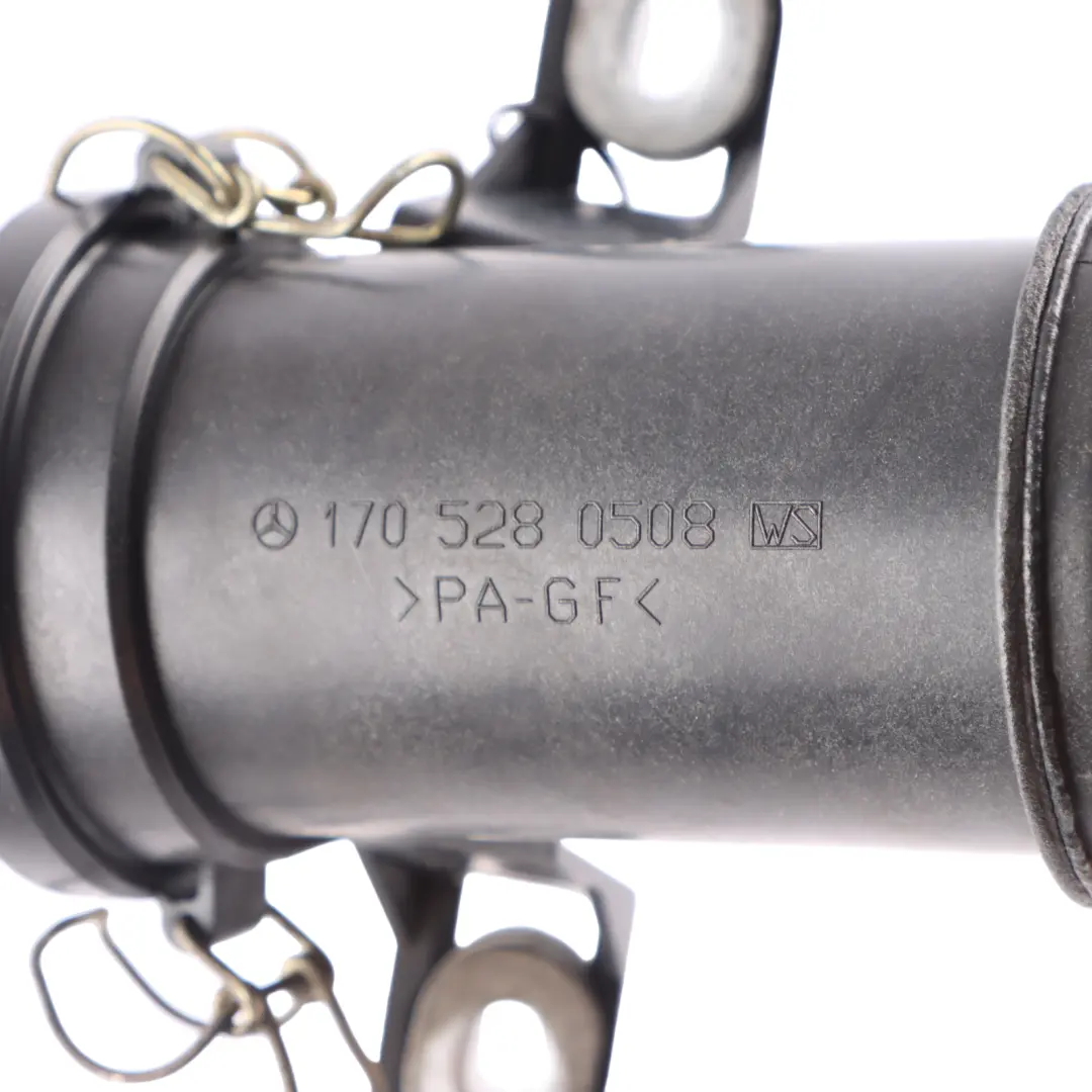 M111 Air Intake Hose Kompressor Intercooler Pipe A1705280408 to Mercedes SLK R170 with Part number A1705280508 Mercedes SLK R170 M111 Air Intake Hose Kompressor Intercooler Pipe A1705280408 - SKU A1705280508-1 - Part number A1705280508