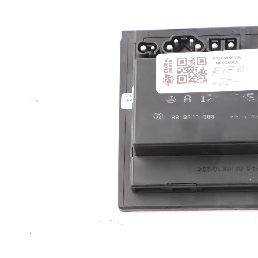 Control Module Unit to Mercedes R170 Engine Pulse Relay with Part number A1705450105 Mercedes R170 Engine Pulse Relay Control Module Unit - SKU A1705450105 - Part number A1705450105