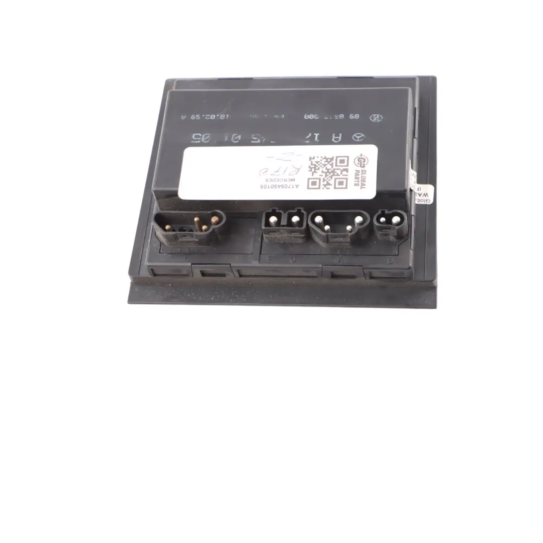 Control Module Unit to Mercedes R170 Engine Pulse Relay with Part number A1705450105 Mercedes R170 Engine Pulse Relay Control Module Unit - SKU A1705450105 - Part number A1705450105