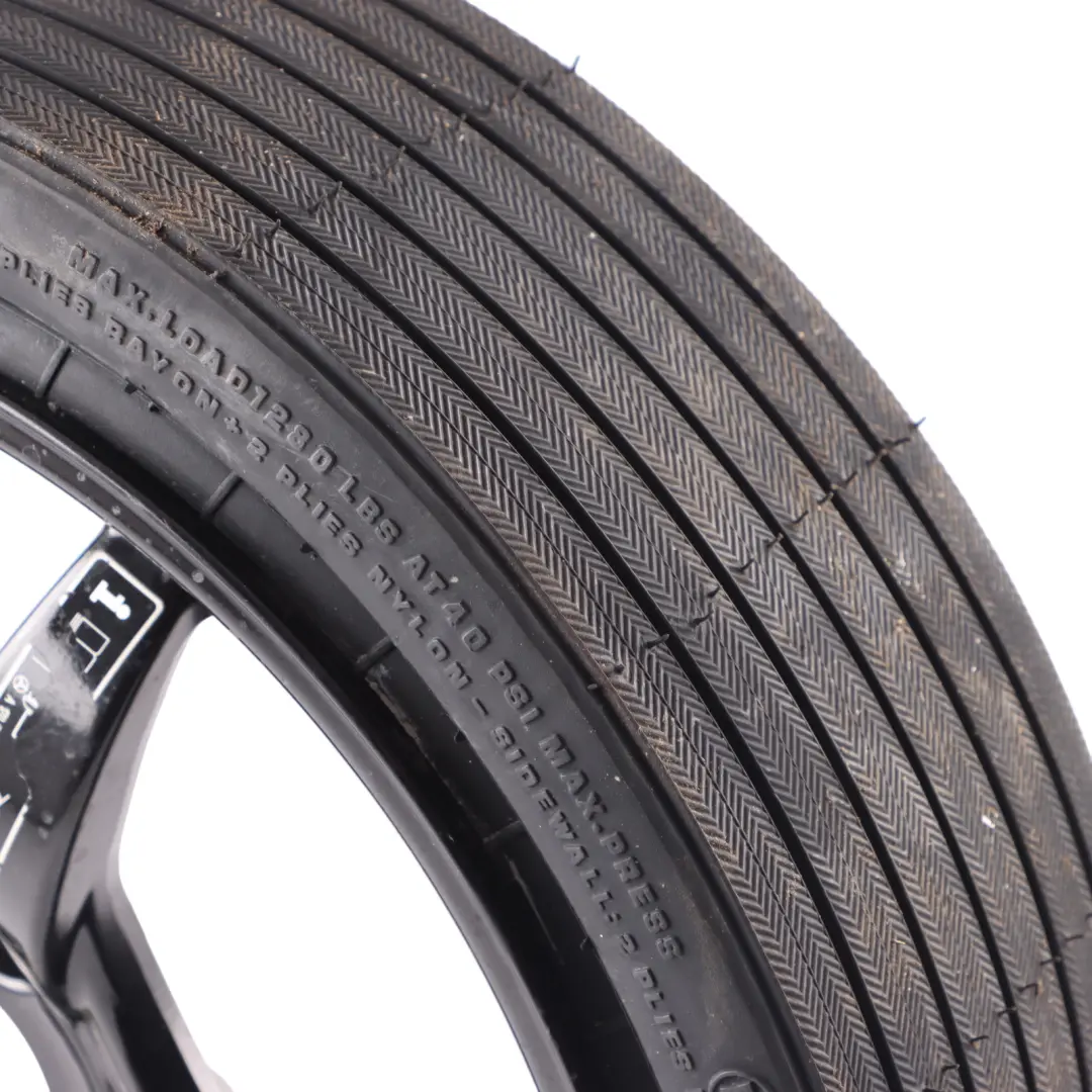 Spare Wheel Mercedes R170 Compact Steel R15 Tyre 165 A1704010502 to with Part number A1705840538 Spare Wheel Mercedes R170 Compact Steel R15 Tyre 165 A1704010502 - SKU A1705840538-1 - Part number A1705840538