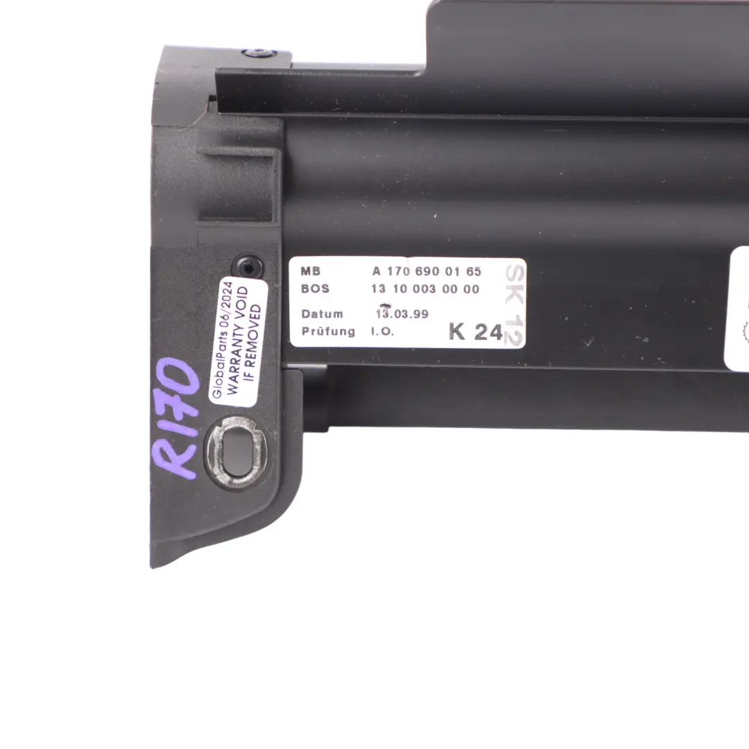 Mercedes SLK R170 Roller Blind Rear Boot Trunk Parcel Storage Panel - SKU A1706900165 - Part number A1706900165