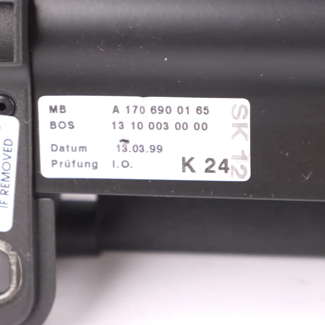 Mercedes SLK R170 Roller Blind Rear Boot Trunk Parcel Storage Panel - SKU A1706900165 - Part number A1706900165