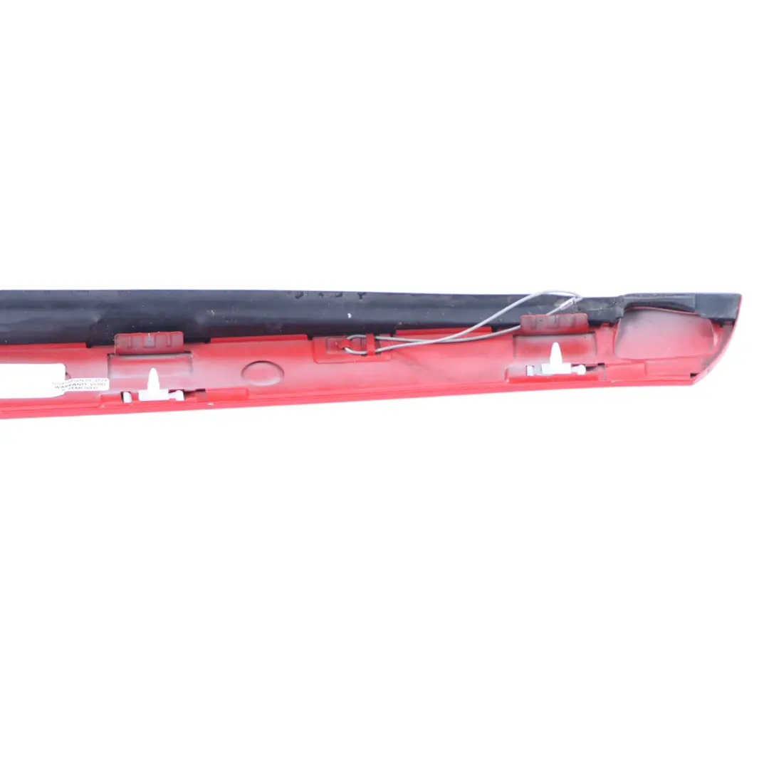 Outside Pillar A Trim Right O/S Moulding Magma Red - 586 to Mercedes SLK R170 with Part number A1706900287 Mercedes SLK R170 Outside Pillar A Trim Right O/S Moulding Magma Red - 586 - SKU A1706900287-MAG - Part number A1706900287