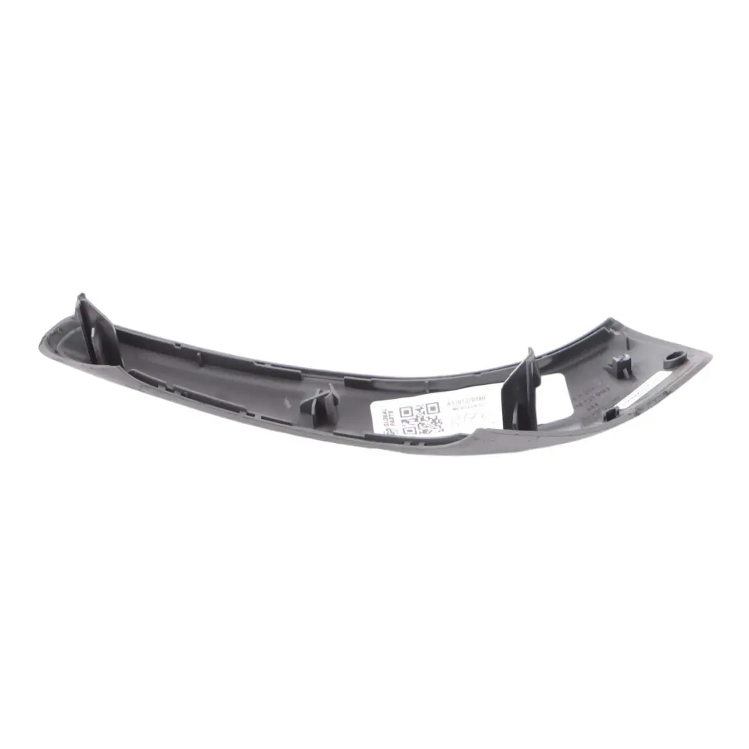 Grab Handle Cover Interior Front Left N/S Door Trim Black to Mercedes SLK R170 with Part number A1707270180 Mercedes SLK R170 Grab Handle Cover Interior Front Left N/S Door Trim Black - SKU A1707270180 - Part number A1707270180