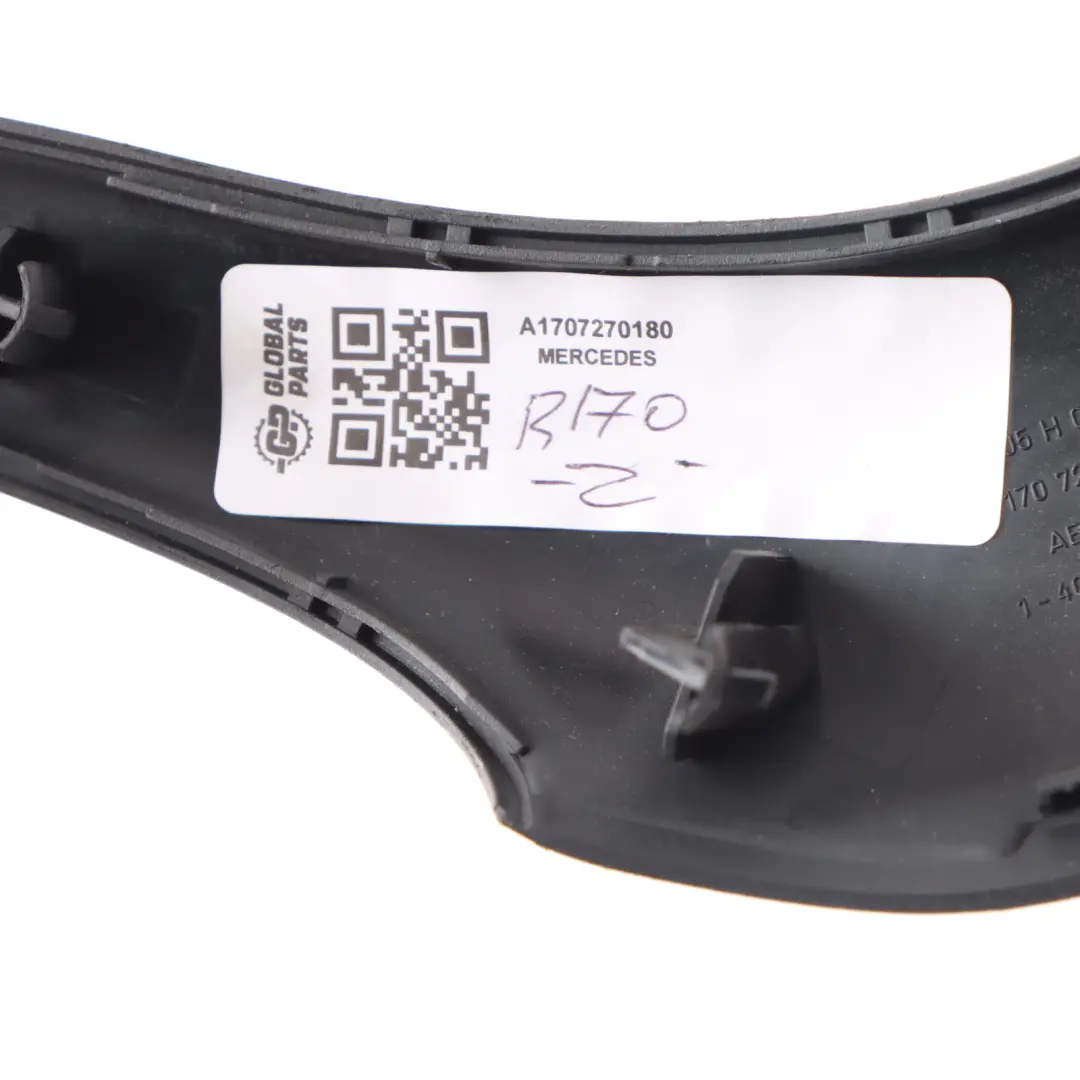 Grab Handle Cover Interior Front Left N/S Door Trim Black to Mercedes SLK R170 with Part number A1707270180 Mercedes SLK R170 Grab Handle Cover Interior Front Left N/S Door Trim Black - SKU A1707270180 - Part number A1707270180