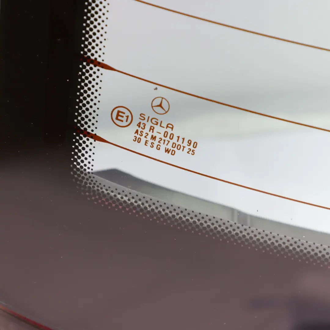 Folding Top Hardtop Roof Shell Rear Window Magma Red - 586 to Mercedes SLK R170 with Part number A1707900540 Mercedes SLK R170 Folding Top Hardtop Roof Shell Rear Window Magma Red - 586 - SKU A1707900540-MAG - Part number A1707900540