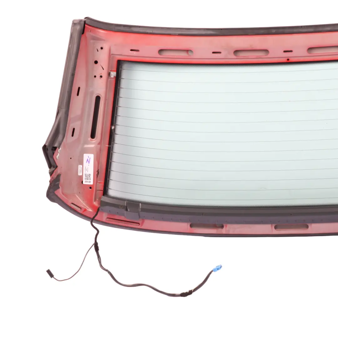 Folding Top Hardtop Roof Shell Rear Window Magma Red - 586 to Mercedes SLK R170 with Part number A1707900540 Mercedes SLK R170 Folding Top Hardtop Roof Shell Rear Window Magma Red - 586 - SKU A1707900540-MAG - Part number A1707900540