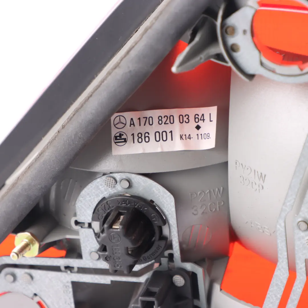 Taillight Mercedes SLK R170 Roadster Rear Side Panel Lamp Left N/S to with Part number A1708200364 Taillight Mercedes SLK R170 Roadster Rear Side Panel Lamp Left N/S - SKU A1708200364 - Part number A1708200364