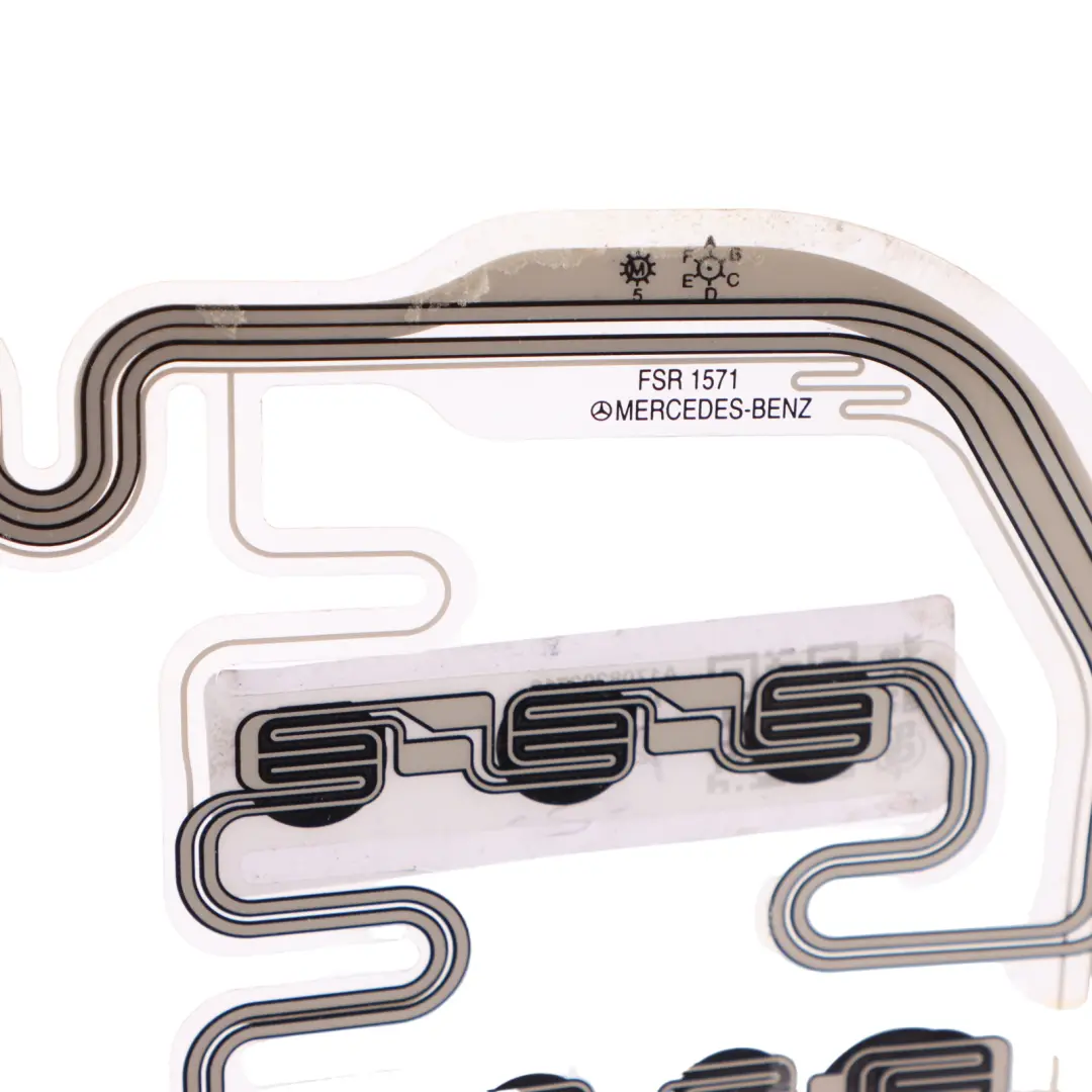 Occupancy Mat Front Seat Pad Sensor Unit Module to Mercedes R170 with Part number A1708202710 Mercedes R170 Occupancy Mat Front Seat Pad Sensor Unit Module - SKU A1708202710 - Part number A1708202710