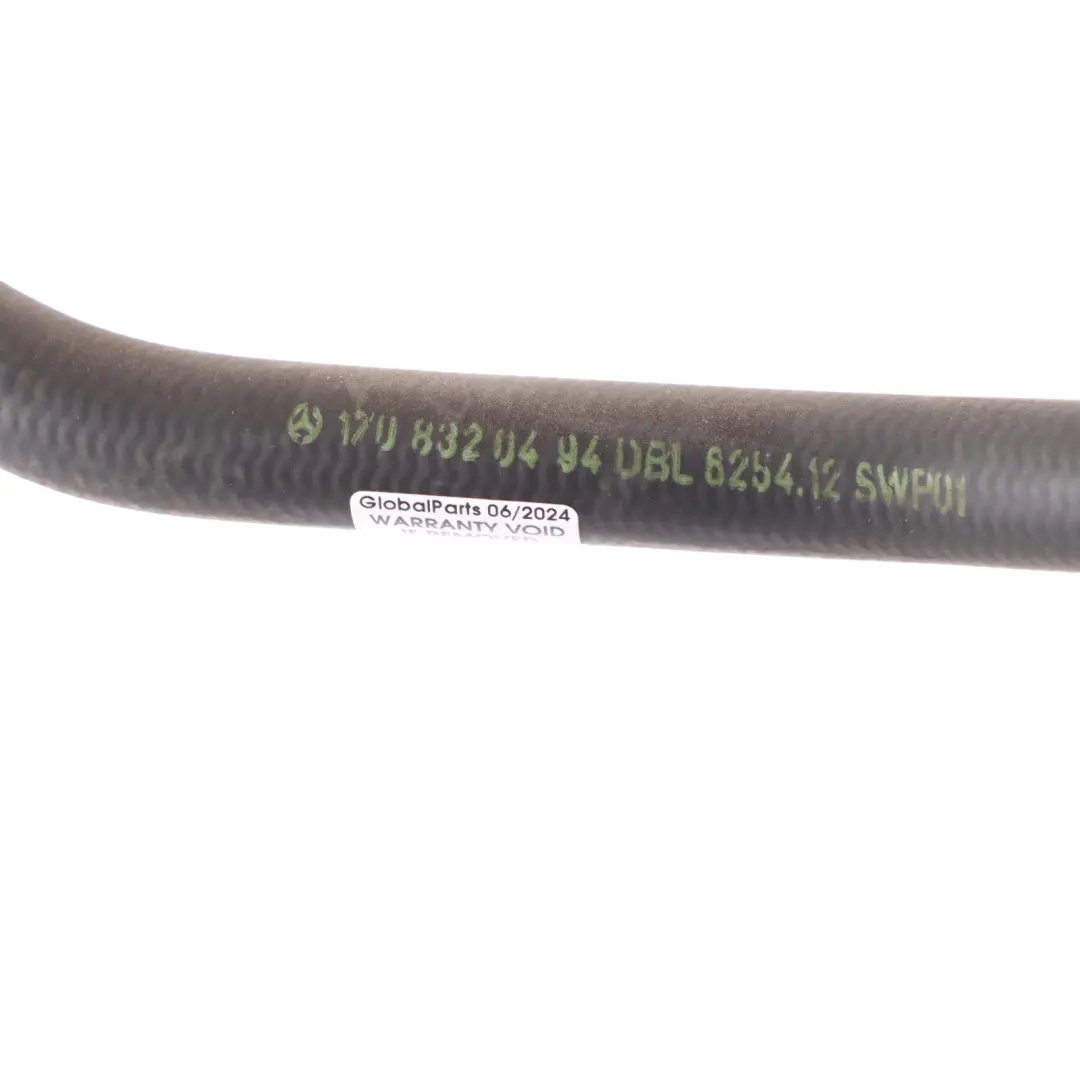 Mercedes R170 Coolant Water Heater Pipe Hose - SKU rhd-A1708320494 - Part number A1708320494