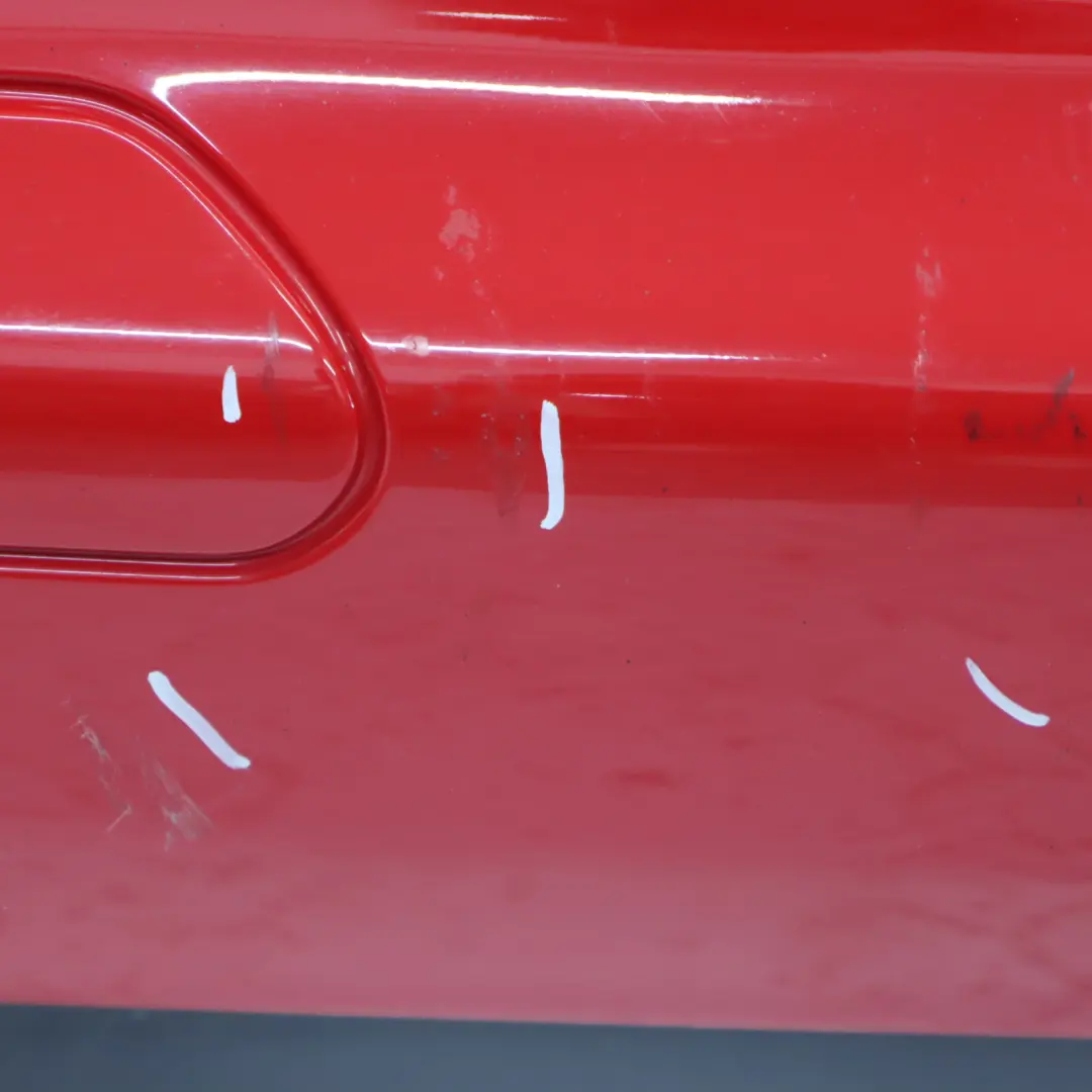 Mercedes SLK R170 Rear Bumper Trim Panel Covering Magma Red - 586 - SKU A1708800771-MAG - Part number A1708800771