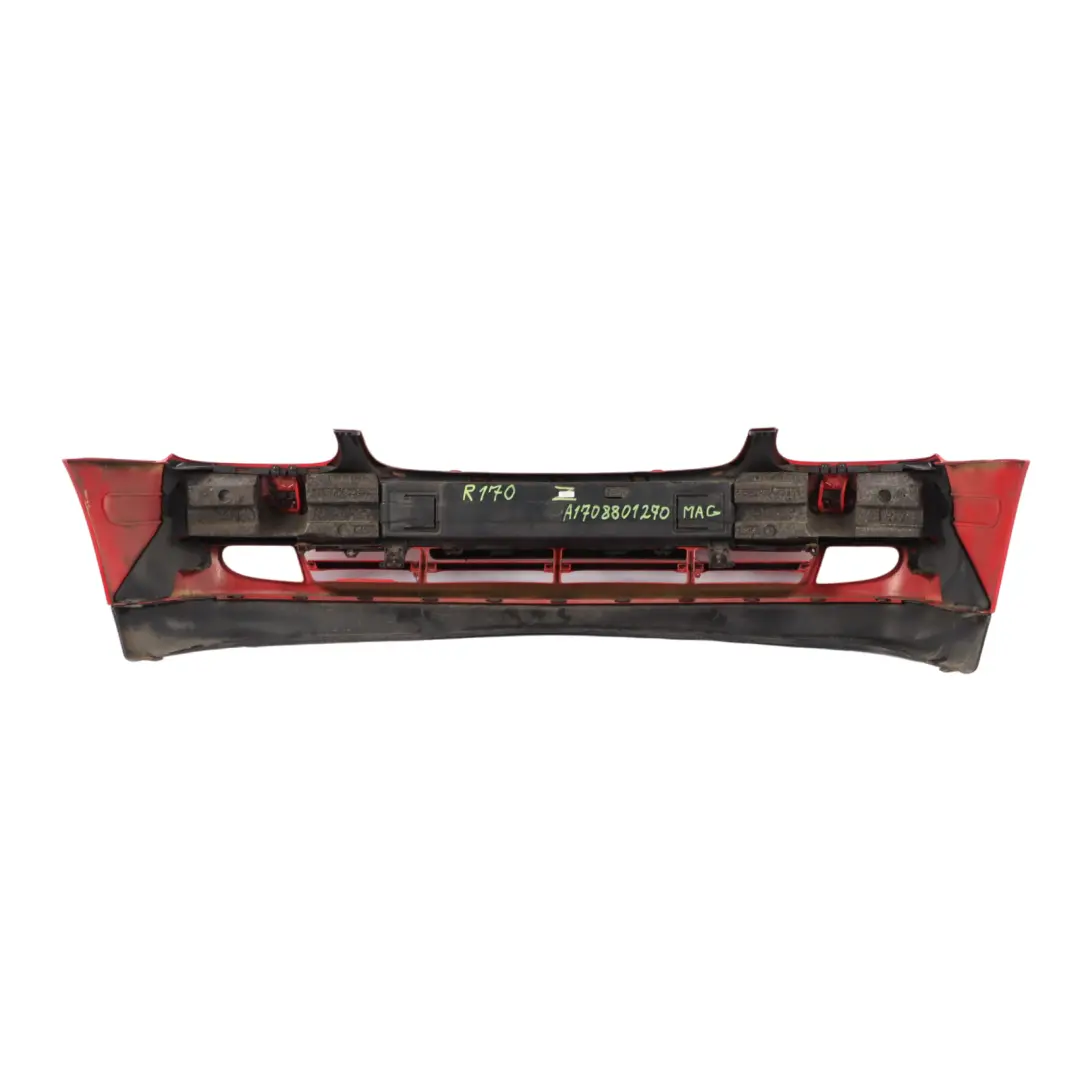 Front Bumper Trim Panel Covering Magma Red - 586 to Mercedes SLK R170 with Part number A1708801270 Mercedes SLK R170 Front Bumper Trim Panel Covering Magma Red - 586 - SKU A1708801270-MAG - Part number A1708801270