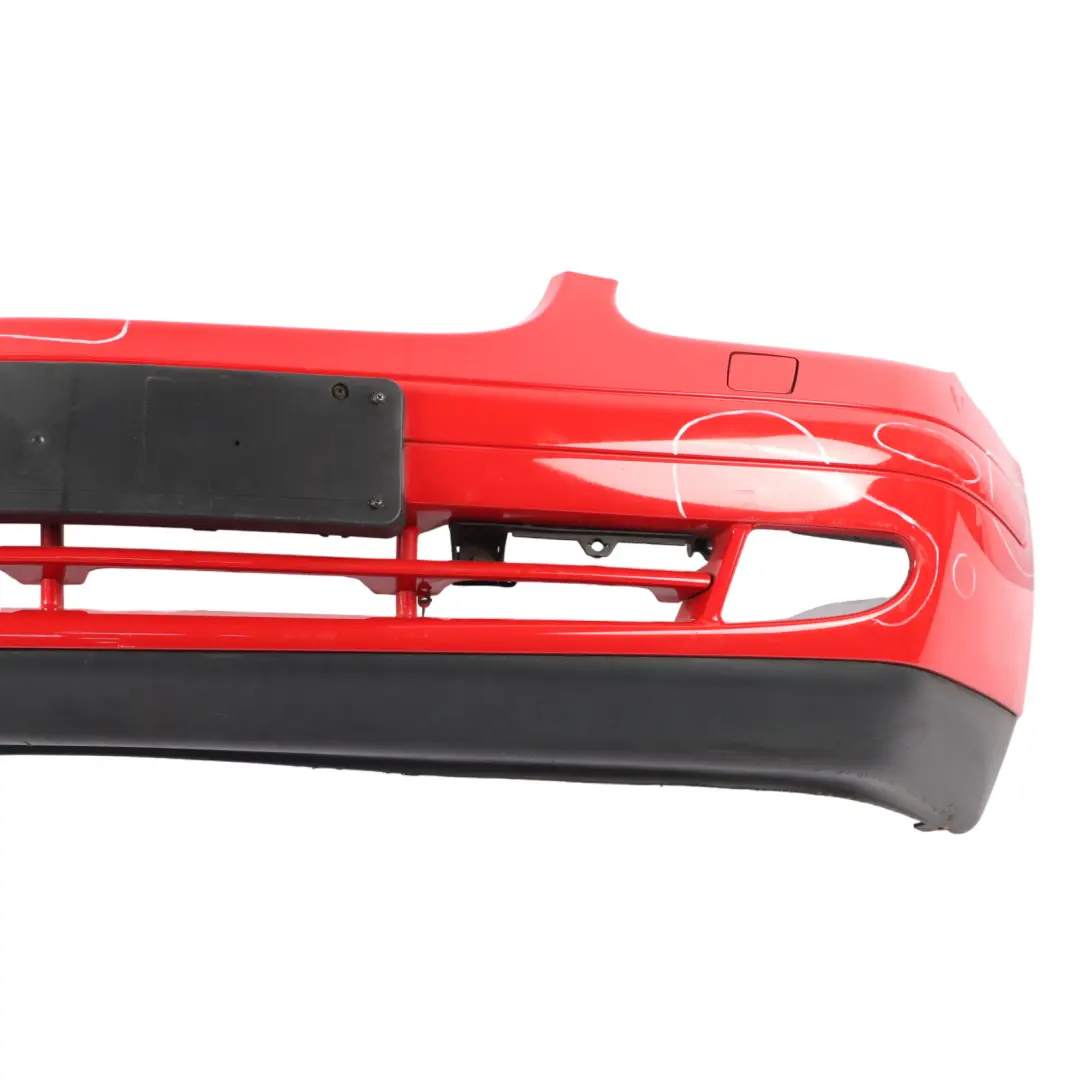 Front Bumper Trim Panel Covering Magma Red - 586 to Mercedes SLK R170 with Part number A1708801270 Mercedes SLK R170 Front Bumper Trim Panel Covering Magma Red - 586 - SKU A1708801270-MAG - Part number A1708801270