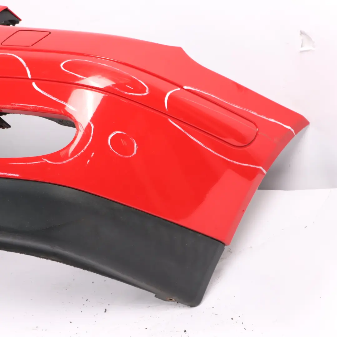 Front Bumper Trim Panel Covering Magma Red - 586 to Mercedes SLK R170 with Part number A1708801270 Mercedes SLK R170 Front Bumper Trim Panel Covering Magma Red - 586 - SKU A1708801270-MAG - Part number A1708801270