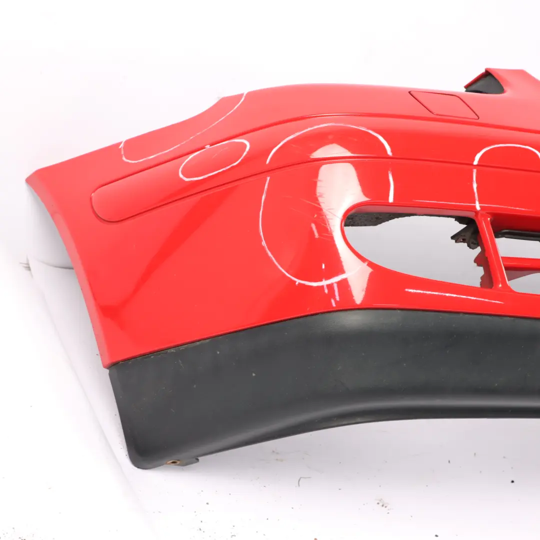 Mercedes SLK R170 Front Bumper Trim Panel Covering Magma Red - 586 - SKU A1708801270-MAG - Part number A1708801270