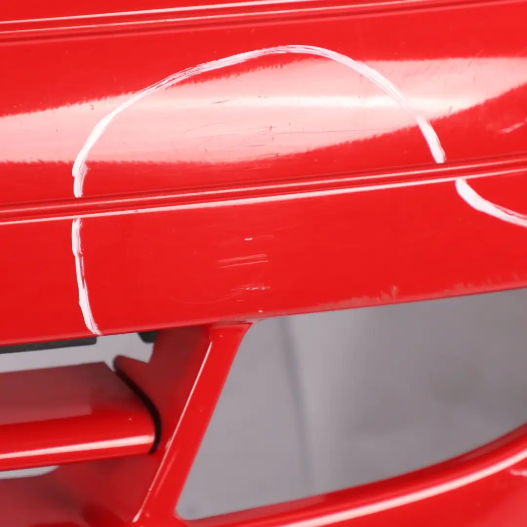 Mercedes SLK R170 Front Bumper Trim Panel Covering Magma Red - 586 - SKU A1708801270-MAG - Part number A1708801270