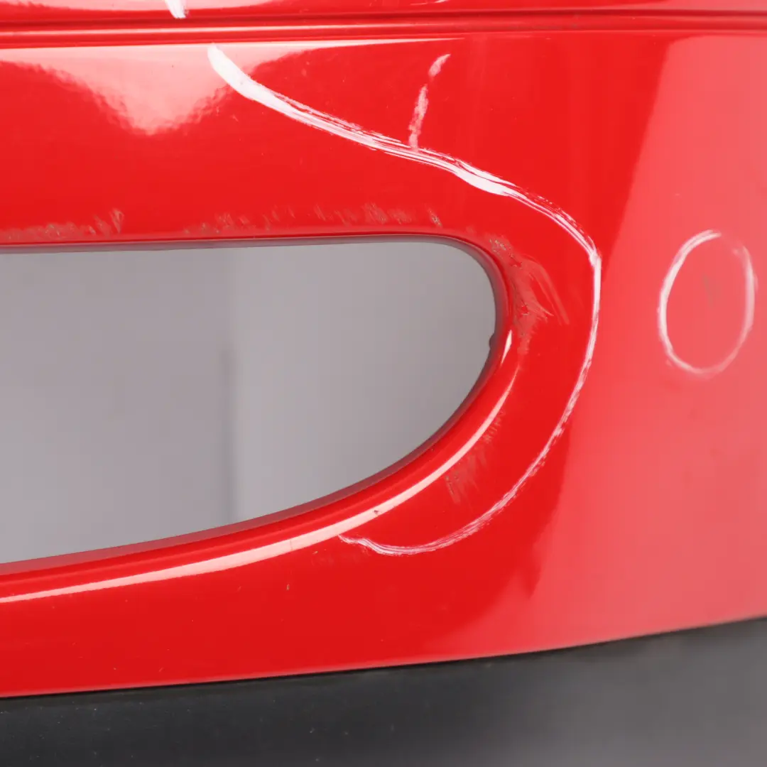 Mercedes SLK R170 Front Bumper Trim Panel Covering Magma Red - 586 - SKU A1708801270-MAG - Part number A1708801270